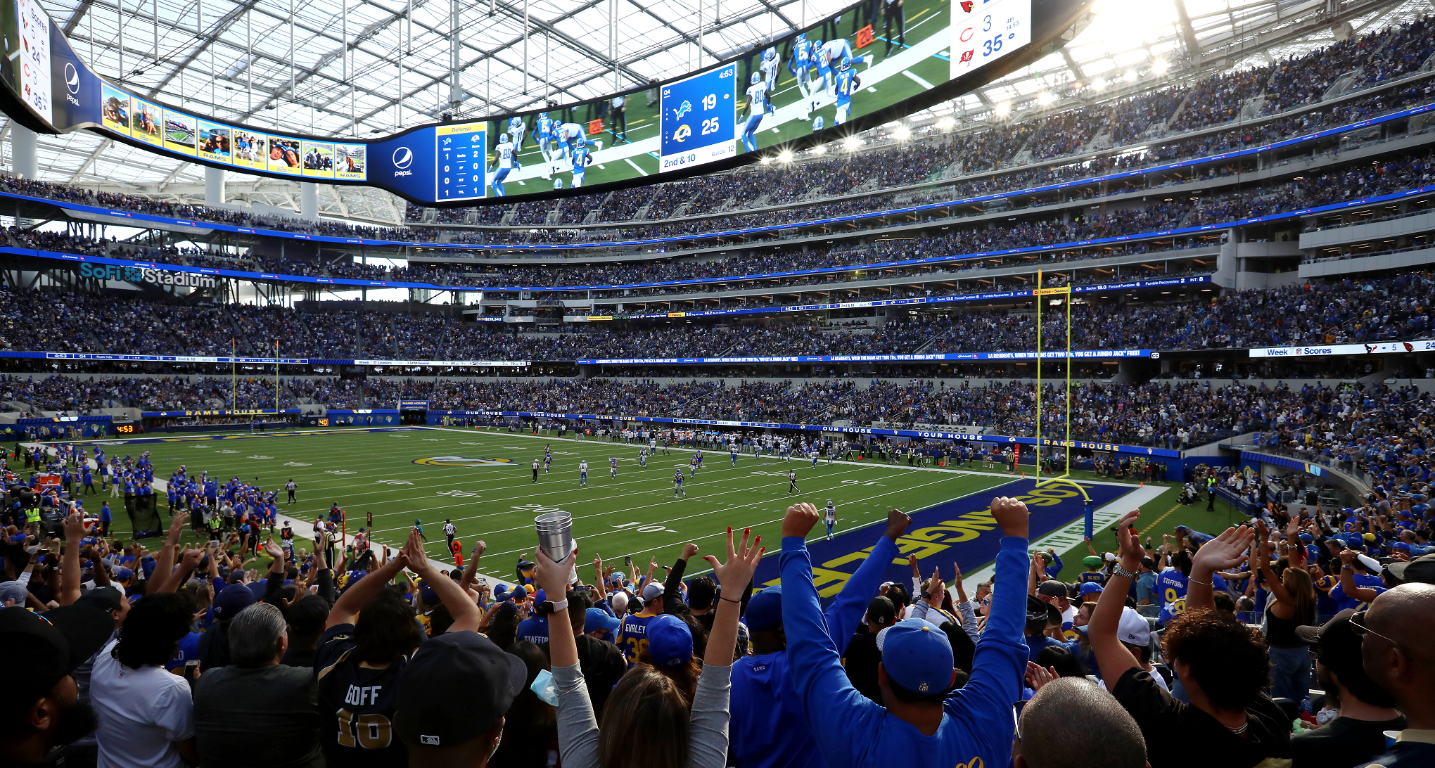 Season Ticket Holders Get a Look at SoFi Stadium - Football Stadium Digest